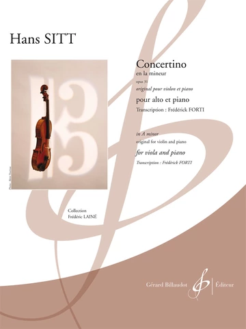 Concertino en la mineur, op. 31 Visuel